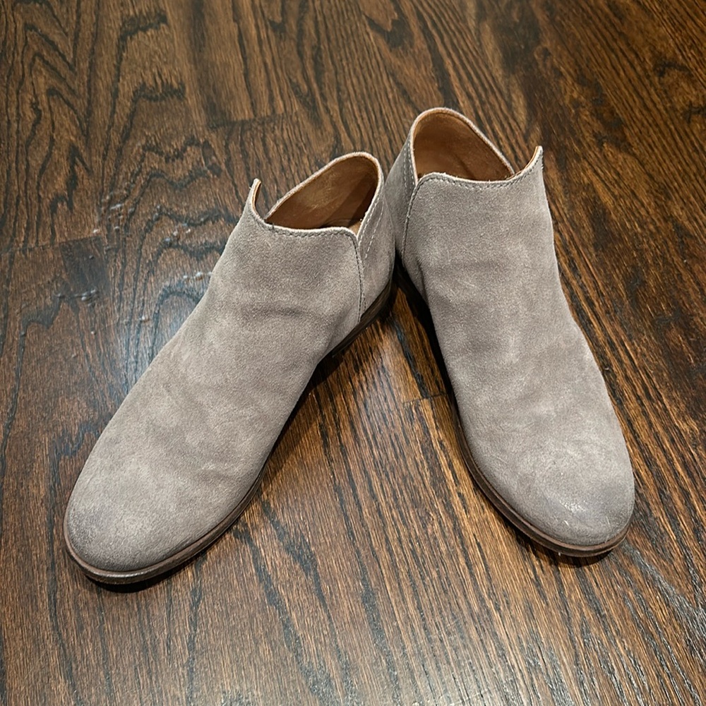 Taupe Frye booties